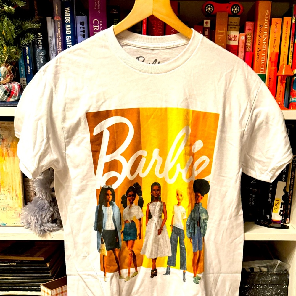 Barbie exclusive NWOT super Comfy tee 🩵see images for details
